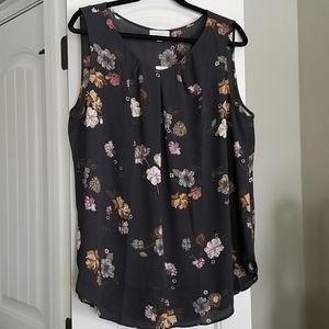 Loft sleeveless blouse